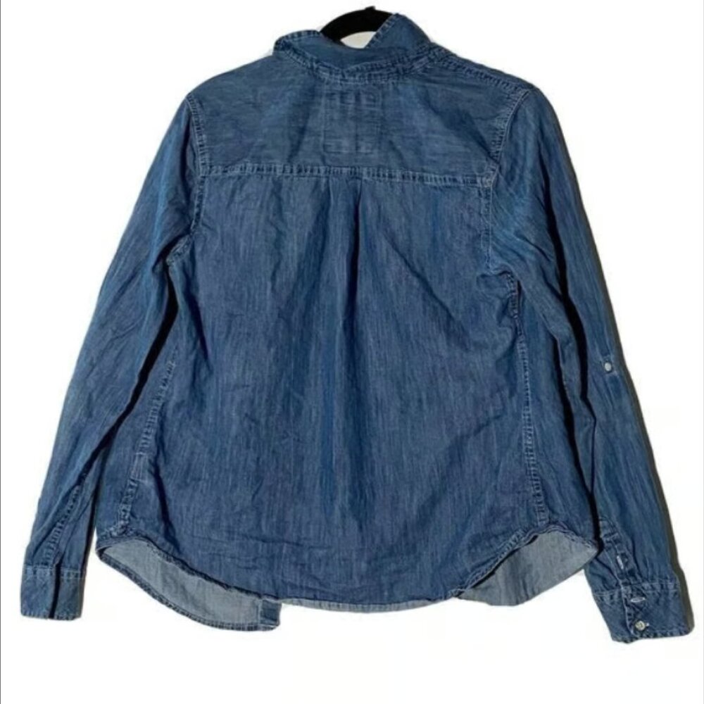 SO Chambray Button-Down Shirt - Picture 2 of 4